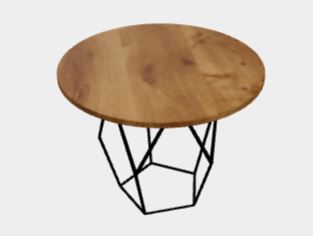 Rounded table